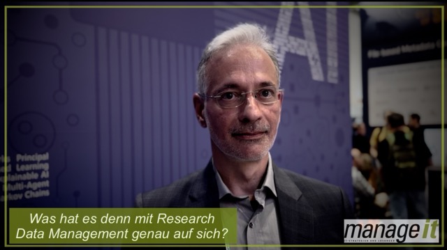 ISC25-Videotalk: Das hat es mit Research Data Management auf sich