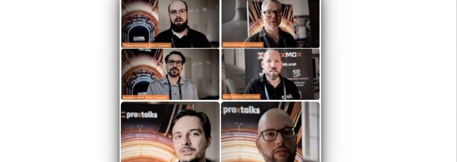 4 Videointerviews auf den proxtalks September 2025