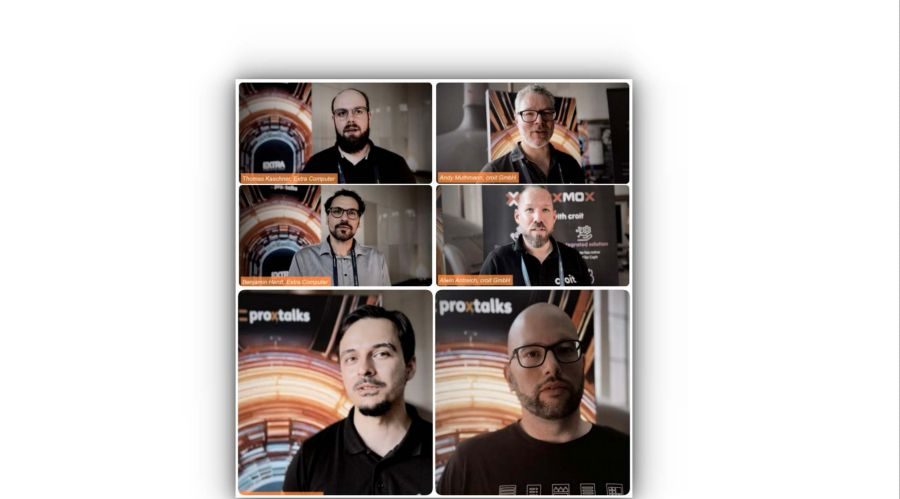 4 Videointerviews auf den proxtalks September 2025