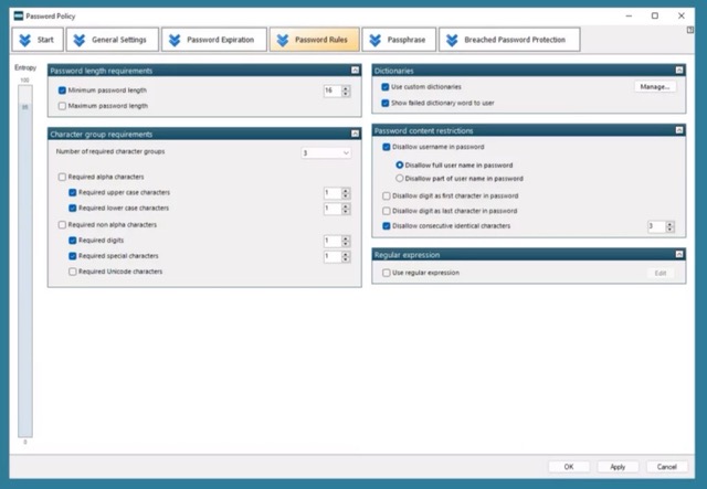 SPP-Password rules - 1