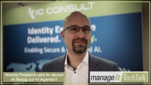 Andre Priebe von iC Consult im Videointerview auf der EIC 2026