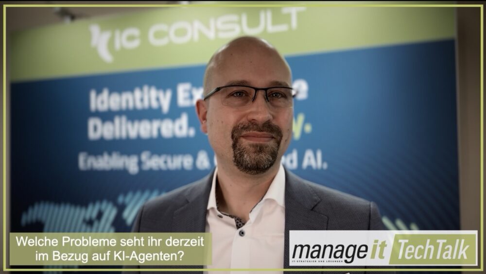 Andre Priebe von iC Consult im Videointerview auf der EIC 2026