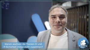 Videointerview mit IONOS auf der Hannover Messe 2026