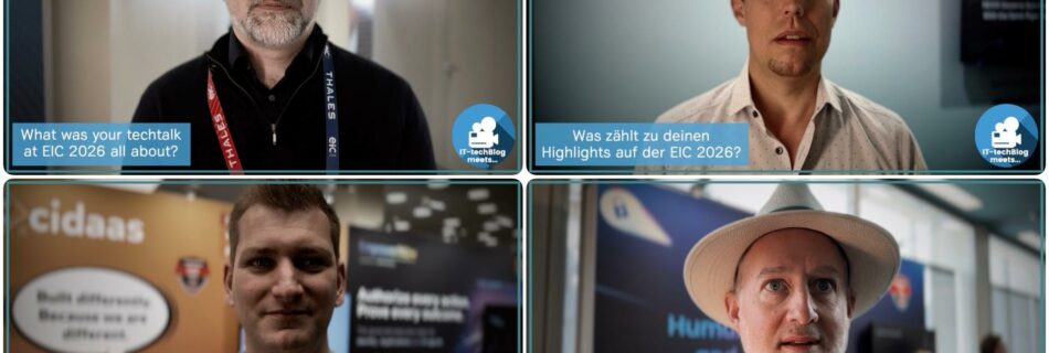 Videostatements von Segura, Nexis, cidaas und SailPoint