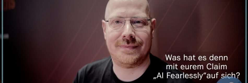 Udo Schneider von TrendAI auf der Gitex AI Europe 2026 über "AI Fearlessly"