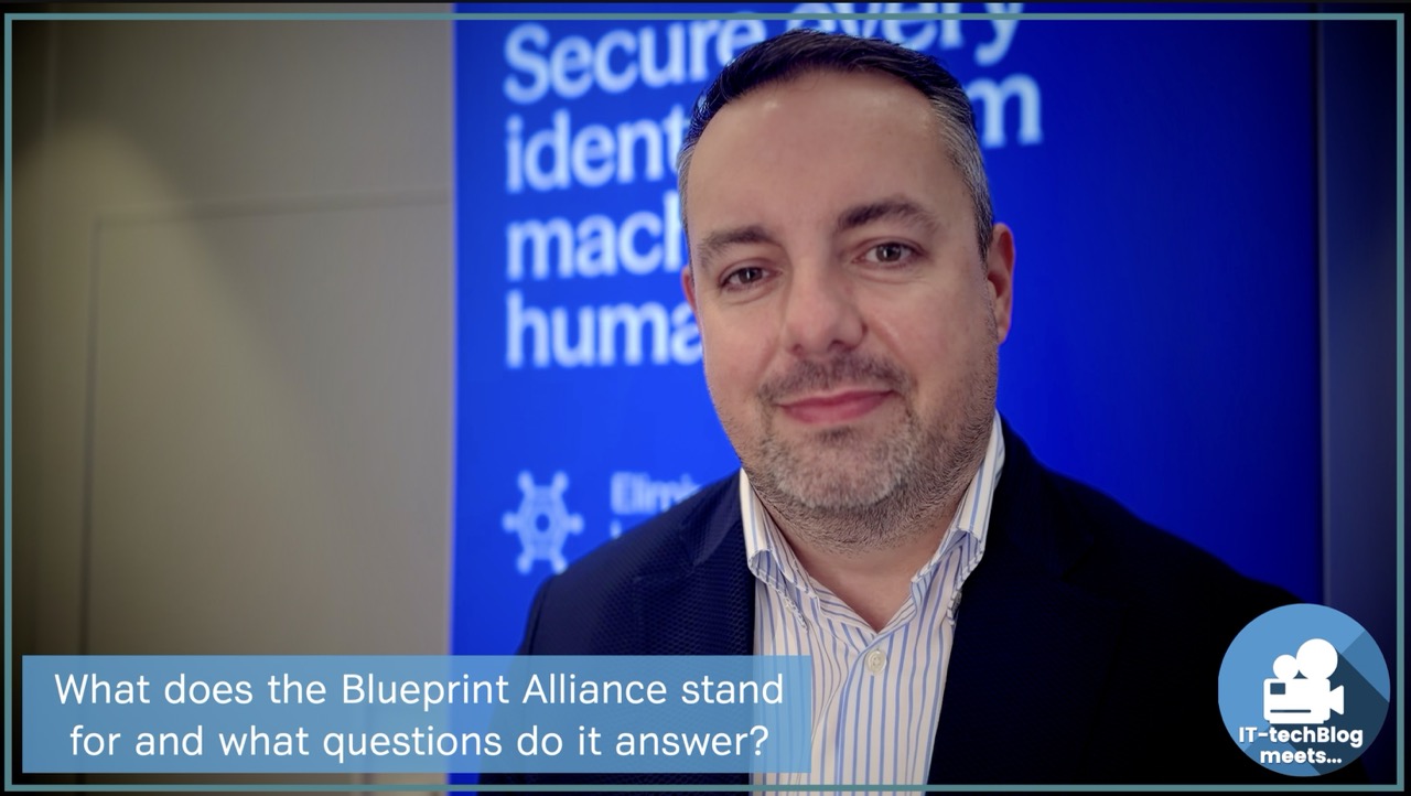 Videointerview mit Okta auf dem AIdentity & Non-Human Identity Impact Day zum Thema Blueprint Alliance